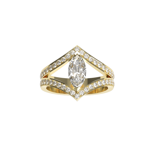 Bague Marquise
