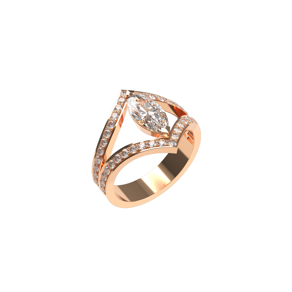 Bague Marquise