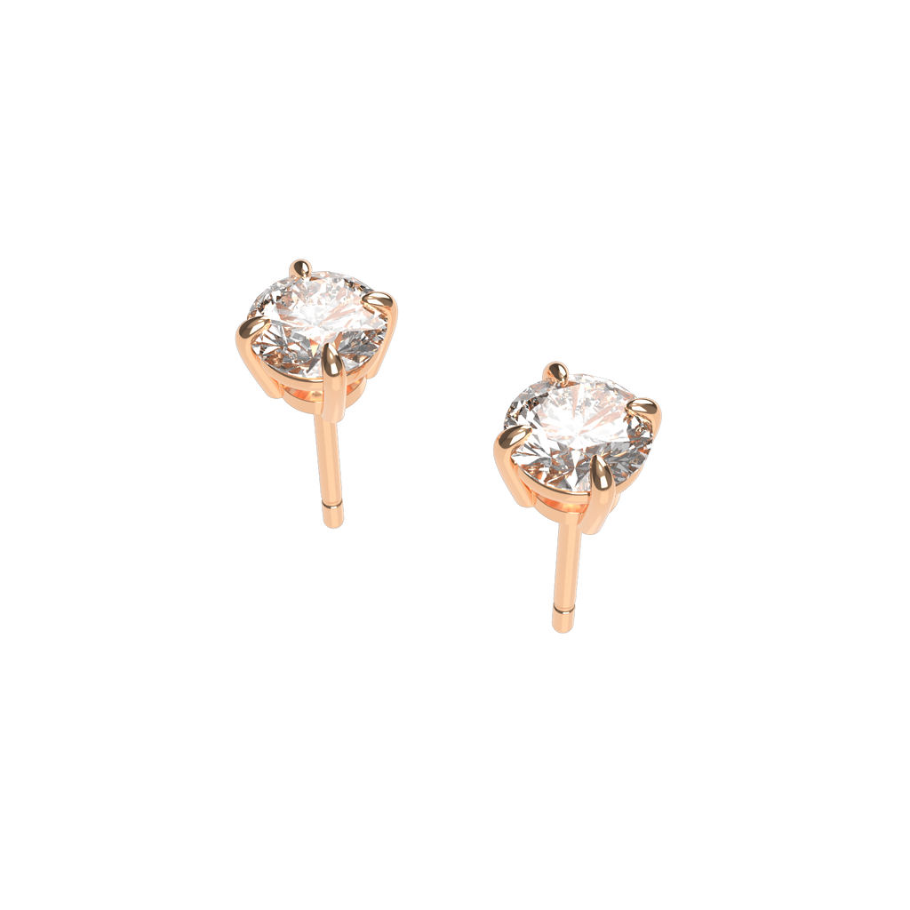 Puces d'oreilles 0.5cts
