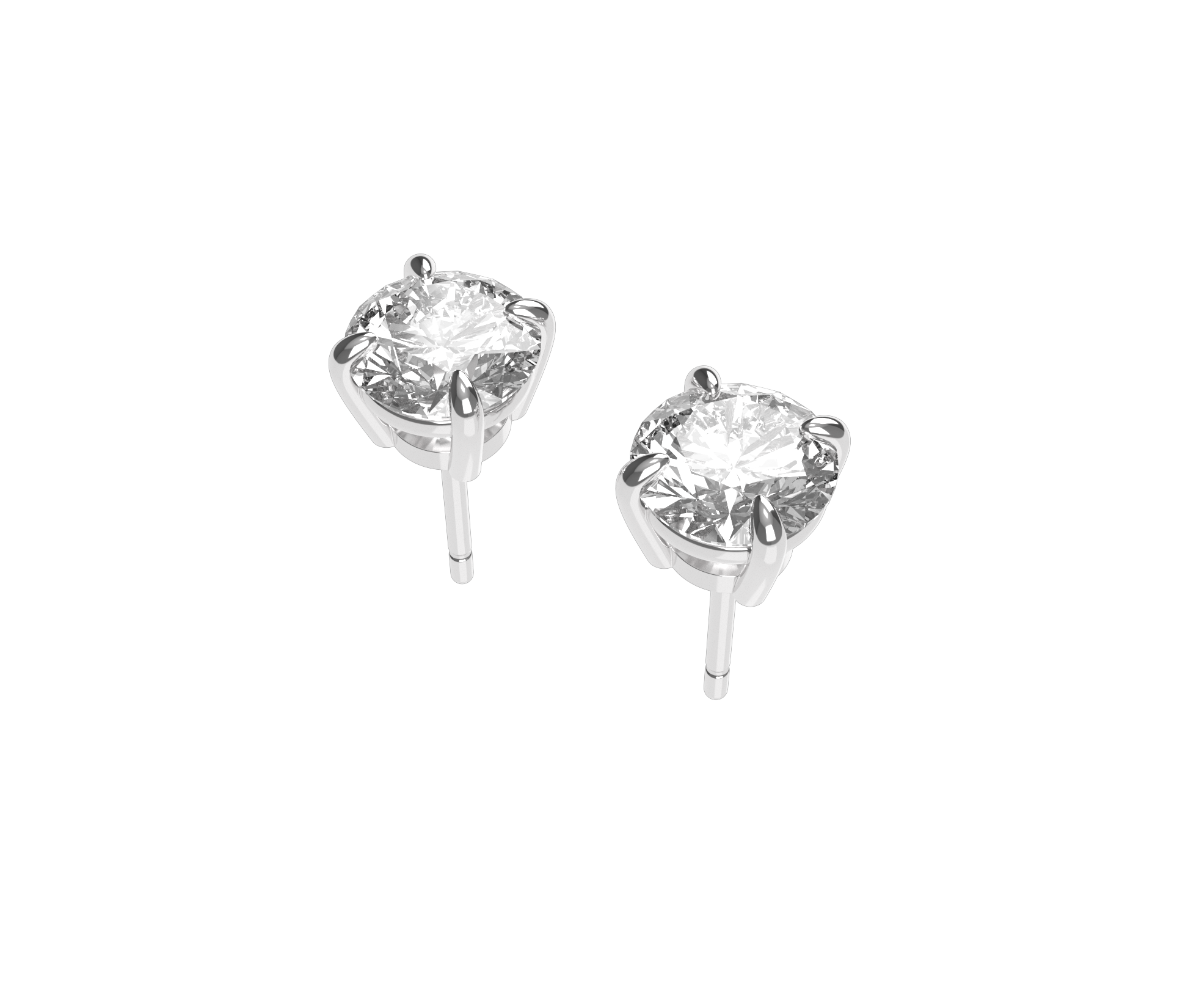 Puces d'oreilles 1ct