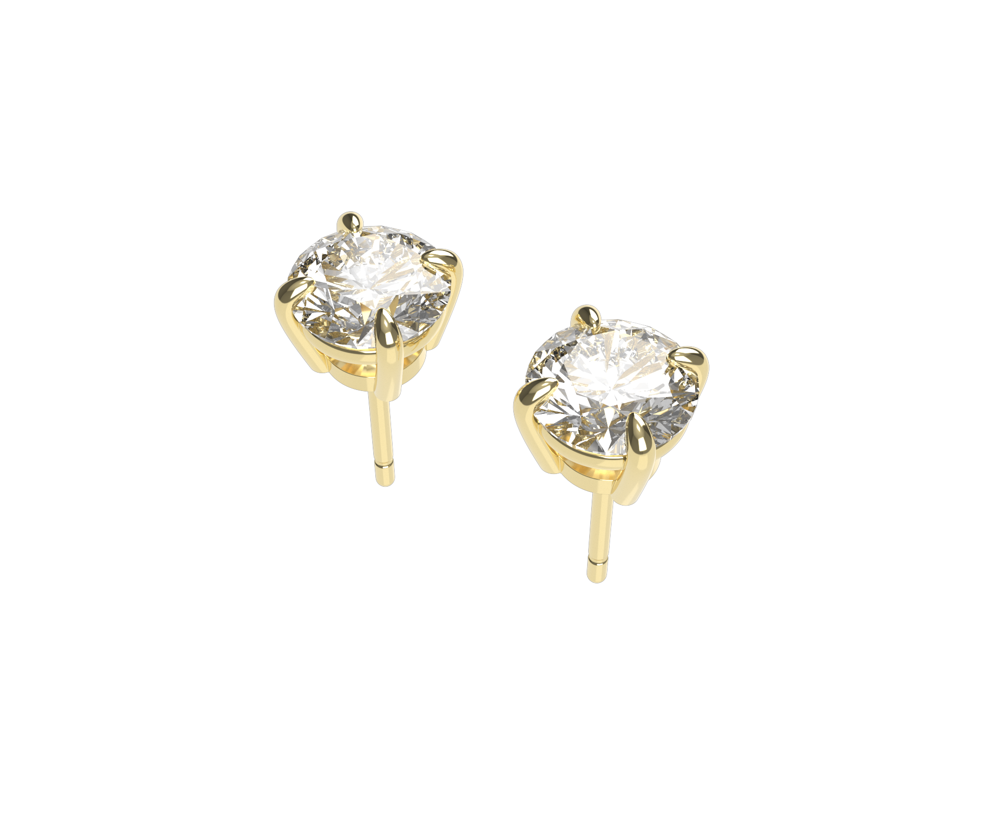 Puces d'oreilles 1ct