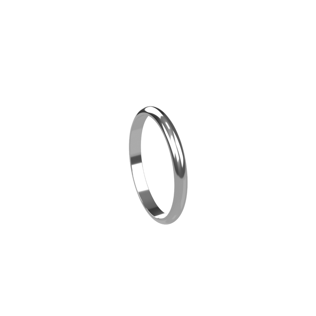 Alliance demi-jonc 2.5mm